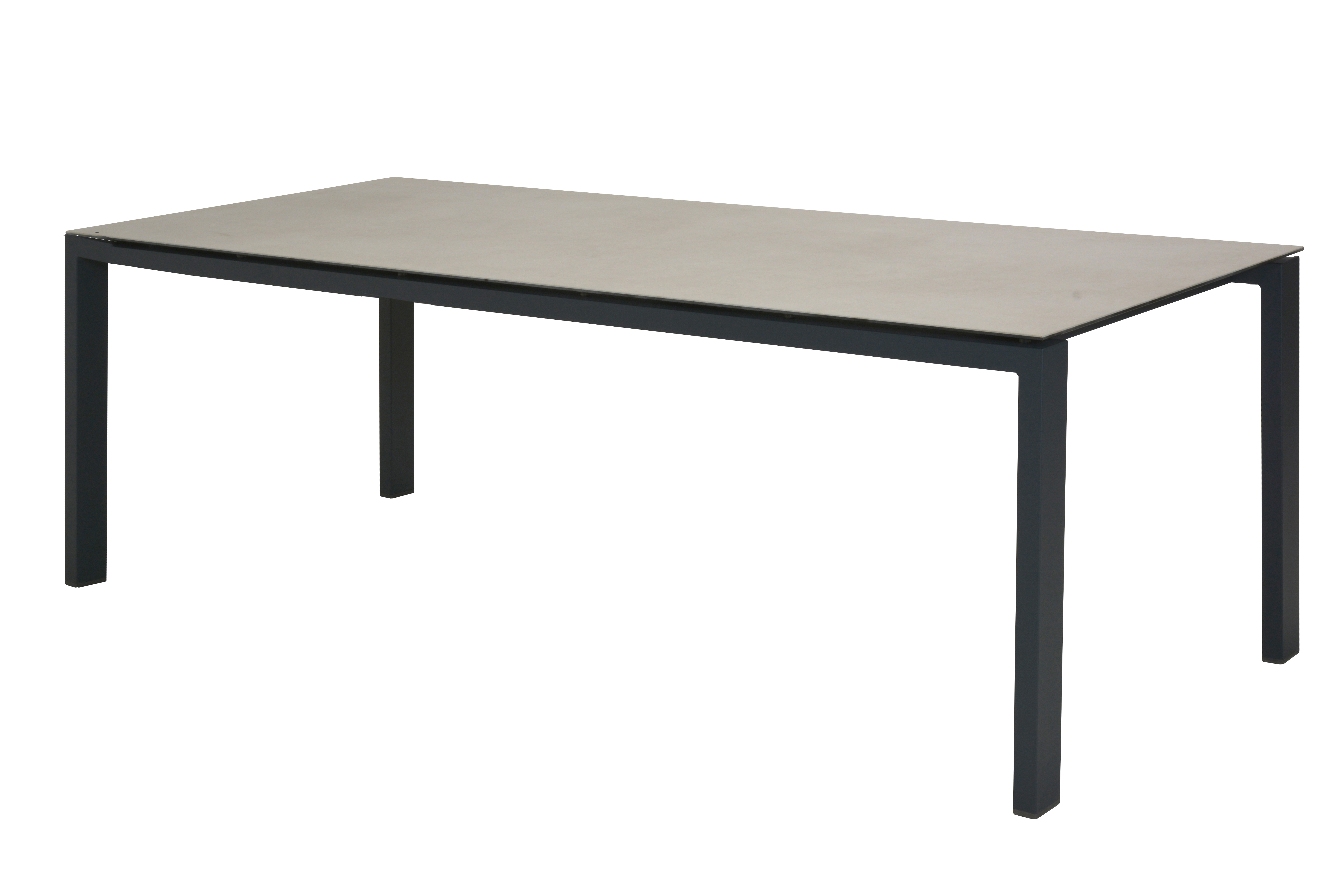 Taste Lafite Table 220x95 Ceramic/anthra+ 6x Torino